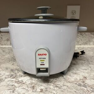 SANYO | Kitchen | Sanyo Rice Cooker Cup White Ec510 Food Steamer ...